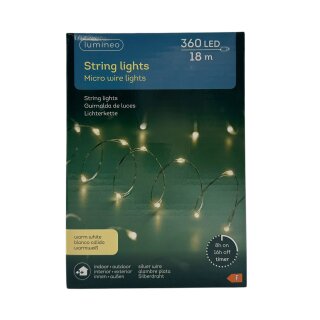 Micro LED Lichterdraht 360 LED`s ca. 18 m
