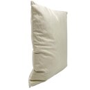 Samt Deko Kissen Beige ca. 45 cm