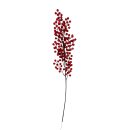 Künstlicher Beerenzweig Rot ca. 78 cm