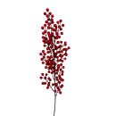 Künstlicher Beerenzweig Rot ca. 78 cm