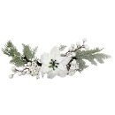 Deko Gesteck mit Weihnachtsstern Grün/Weiß...