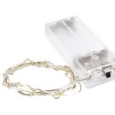 Micro LED Lichterdraht 100 LED`s ca. 4,95 m