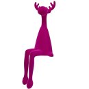 Elch Sami-Kantenhocker Pink ca. 56 cm