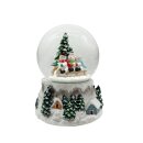 Schneekugel Spieluhr Bunt ca.15 cm