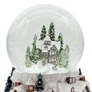 Schneekugel Spieluhr Bunt ca. 16 cm