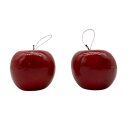 Deko Äpfel Rot im 2er Set Ø ca. 7,5 cm