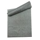 Glitzer Deko Stoff Silber ca. 200 cm