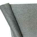 Glitzer Deko Stoff Silber ca. 200 cm