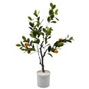Naturgetreuer Orangenbaum ca. 90 cm