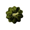 Herbstlicher Deko-Kürbis aus Samt Grün Ø...