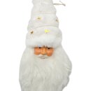 Weihnachtsmann zum Aufhängen Weiß ca. 40 cm
