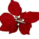 Weihnachtsstern mit Spange Rot Ø ca. 22 cm