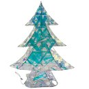 LED Tannenbaum mit holografischem Farbschimmer ca. 40 cm
