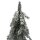 Tannenbaum auf Holzstamm Grün/verschneit ca. 44 cm