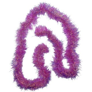 Lametta Girlande Pink/Glitzer ca. 200 cm