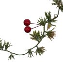 Wintergirlande mit Beeren und Zapfen ca. 114 cm
