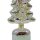 LED Glas-Tannenbaum Klar/Farbschimmer ca. 41 cm