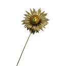 Funkelnde Glitzer-Blume Gold ca. 50 cm
