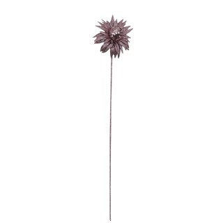 Funkelnde Glitzer-Blume Rosa ca. 50 cm