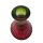 Kerzenständer Grün/Rot ca.11 cm