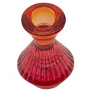 Kerzenständer Orange/Pink ca.11 cm