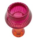Kerzenständer Orange/Pink ca.11 cm