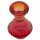 Kerzenständer Orange/Pink ca.11 cm