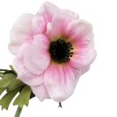 Künstliche Kronen Anemone Rosa ca.53,5 cm