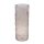 Glas Vase Braun ca. 29,3 cm