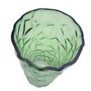 Glas Vase Grün ca. 29,3 cm