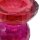 Teelichthalter Rot/Pink ca. 10,5 cm
