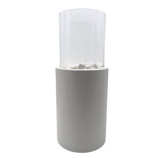 Tisch Ethanol Brenner Weiß ca.49 cm