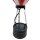 Kunststoff Solar-Hängelampe Heißluftballon Rot/Weiß ca.22 cm