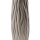 Keramik Vase Wellenmuster Beige ca. 45 cm