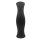 Keramik Vase mit Vertikale Rillen Schwarz ca.60 cm
