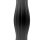 Keramik Vase mit Vertikale Rillen Schwarz ca.60 cm