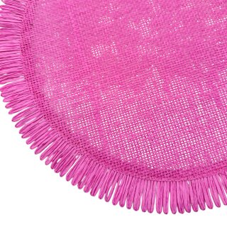 Platzset geflochten Pink ca.38 cm