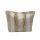 Tasche + Zusatztäschchen Beige/Weiß