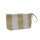 Tasche + Zusatztäschchen Beige/Weiß