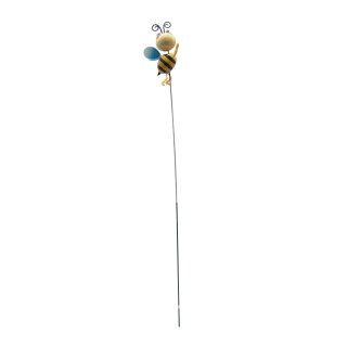 Dekorativer Gartenstecker " Biene " Gelb/Schwarz ca. 68 cm
