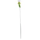 Dekorativer Gartenstecker " Raupe " Grün...