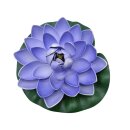 Künstliche Seerose Lila Ø ca. 17 cm