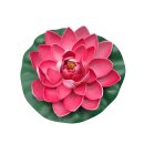 Künstliche Seerose Rot Ø ca. 17 cm
