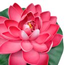 Künstliche Seerose Rot Ø ca. 17 cm