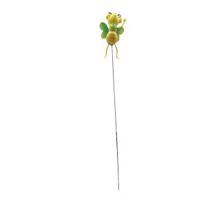 Dekorativer Gartenstecker " Schmetterling" Gelb ca. 68 cm