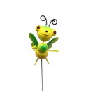 Dekorativer Gartenstecker " Schmetterling" Gelb ca. 68 cm