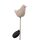 LED Solar Gartenstecker Vogel Metall Lachs ca. 80 cm