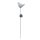 LED Solar Gartenstecker Vogel Metall Weiß ca. 80 cm