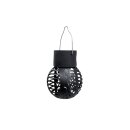 Solar Hängeleuchte Schwarz Ø ca. 6,5 cm