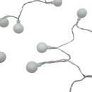 Solar Lampion Girlande 30 LED Bunt